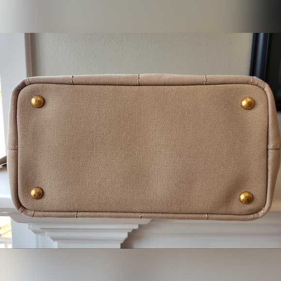 PRADA canvas small Canapa logo tote corda - Picture 4 of 16